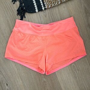 Lululemon Neon Pink Athletic Shorts